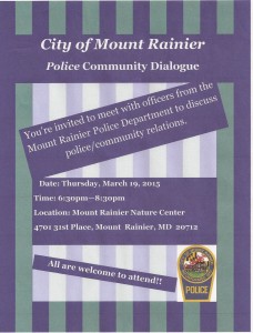 Police Community Meeting Flyer (2)